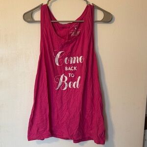 Victoria's Secret Pink Sleeveless Pajama Top